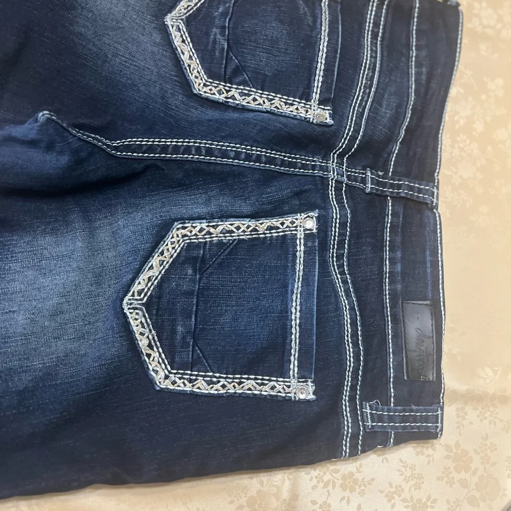 Daytrip Blue Straight Jeans with Classic Indigo Wash Virgo - Picture 16 of 16